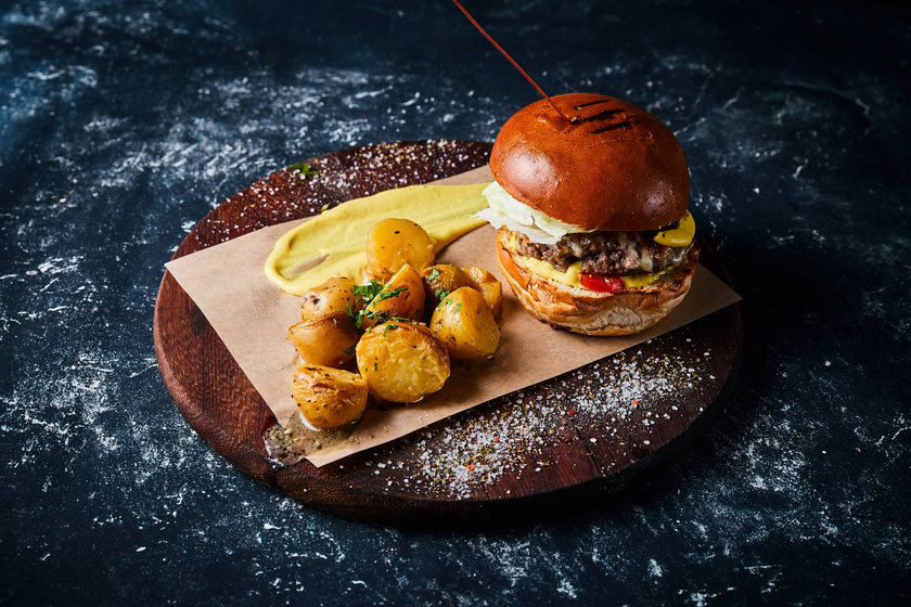 Burger μοτσαρελα